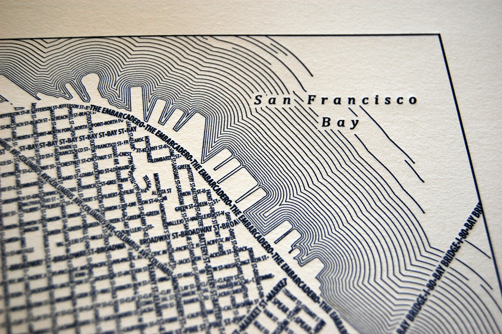 San Francisco letterpress