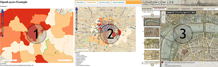 Our coding steps for the London Low Life map